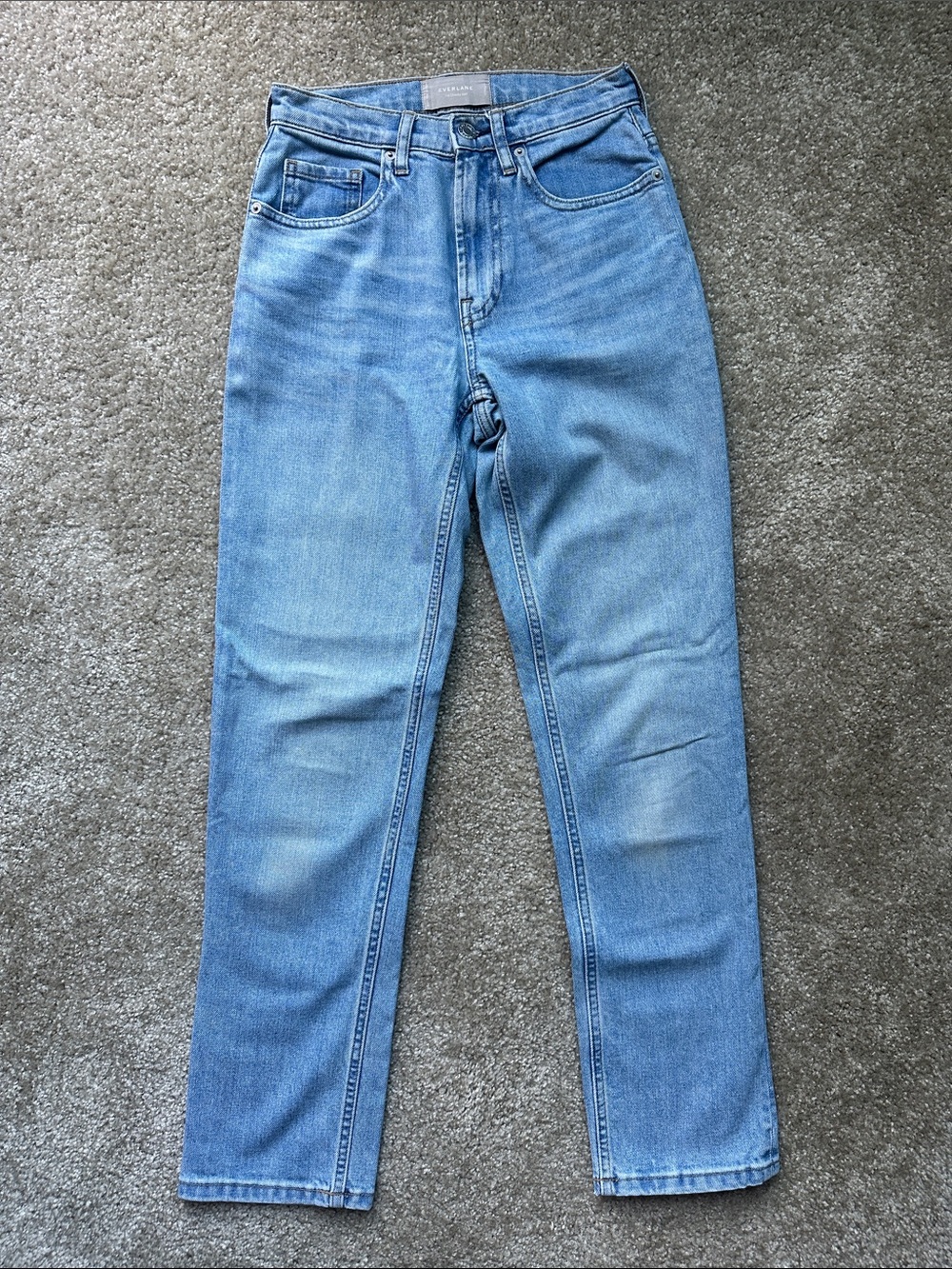 Everlane | The Cheeky Jean | Light Wash Straight Leg | 23 Regular | Like New
